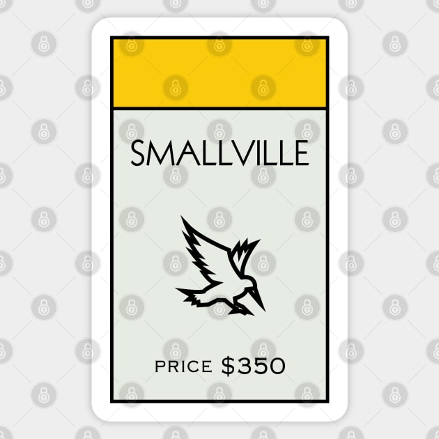 Smallville Property Card Sticker by huckblade